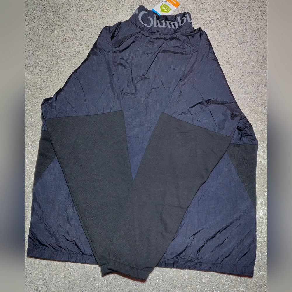 NWT Columbia Sportswear Men's Black Reversible Hybrid Jacket Size 2XL and S - Picture 2 of 10